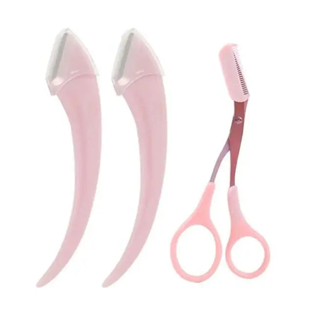 Eyebrow Trimming Scissors With Comb GLR SHOPPING
