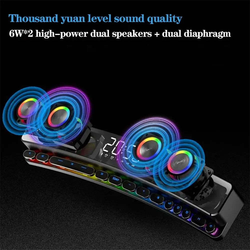 LED bluetooth sound box Speaker Wireless Game Speaker GLR SHOPPING