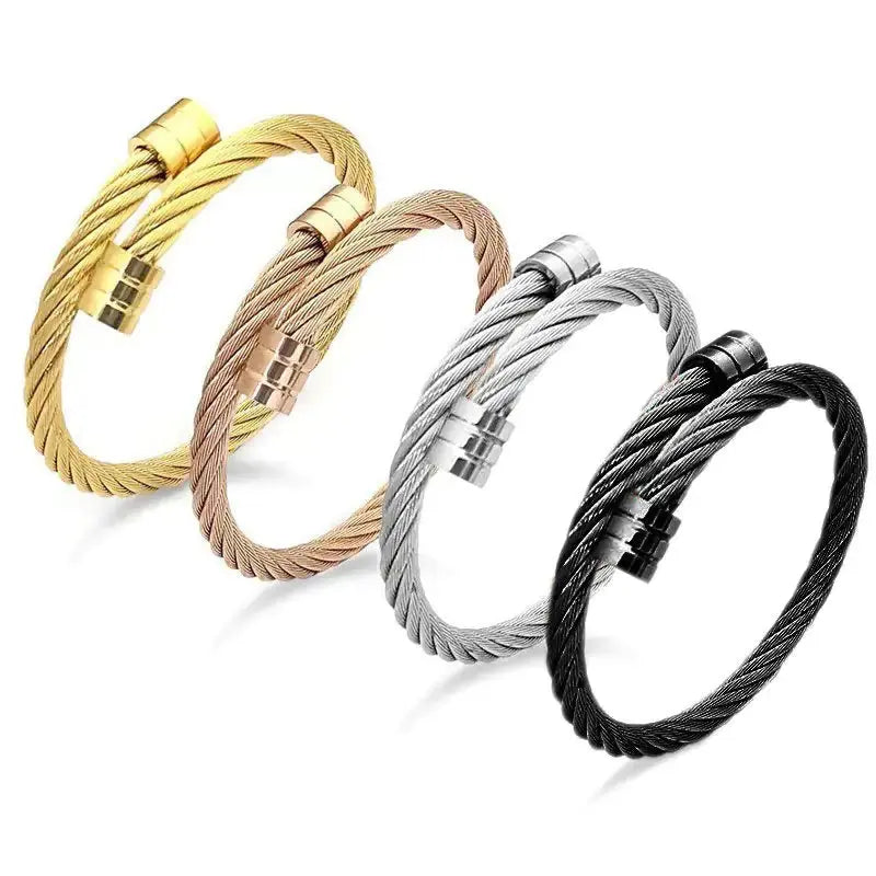 Titanium Steel Wire Bracelet GLR SHOPPING