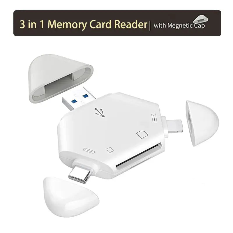 3 In 1 Memory Card Reader GLR SHOPPING