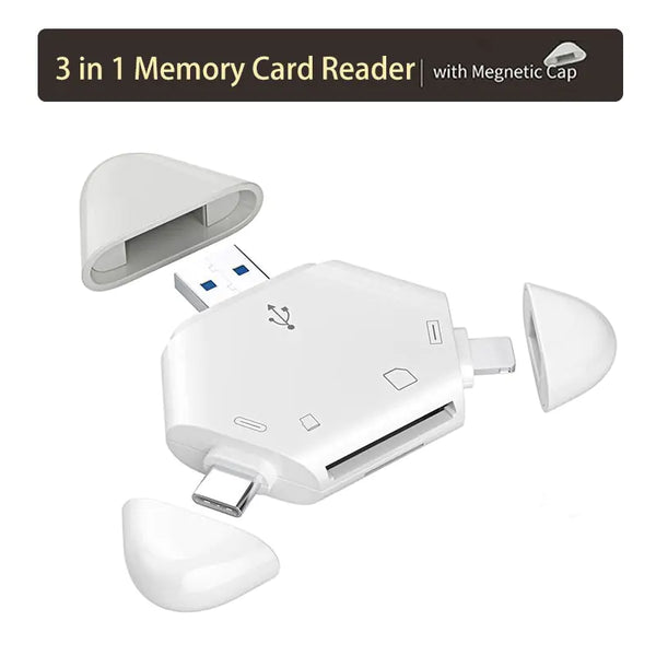 3 In 1 Memory Card Reader