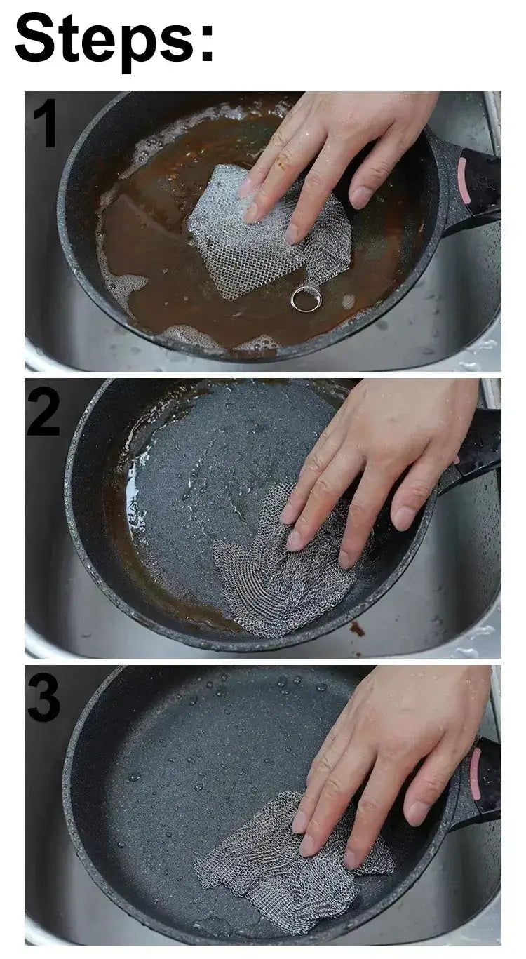 Steel Wire Cleaning Cloth GLR SHOPPING