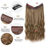 Synthetic Wave Hair Extensions