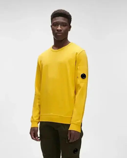 Men's Round Neck Sweater with Zippered Pocket GLR SHOPPING