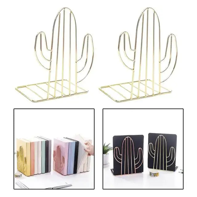 Cactus Bookshelf Holder GLR SHOPPING