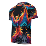 Vibrant Phoenix Rising All-Over Print Men's T-Shirt GLR SHOPPING