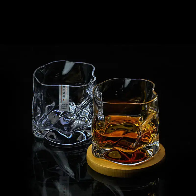Crumple whiskey glass GLR SHOPPING