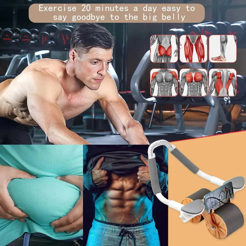 Exercise Wheel Silence Abdominal GLR SHOPPING