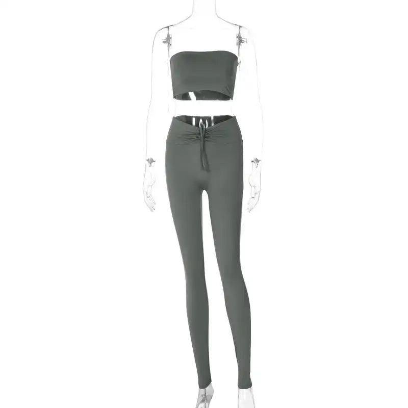 SlimFit Tube Top Suit GLR SHOPPING