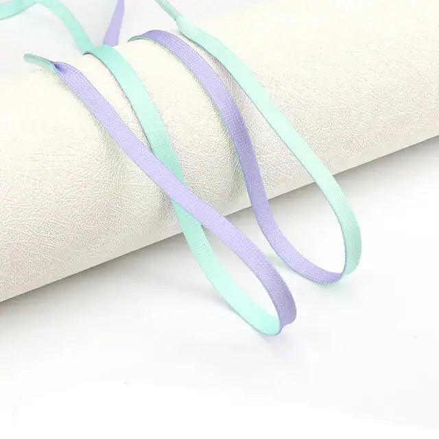 Duo-Tone Flat Shoe Laces GLR SHOPPING