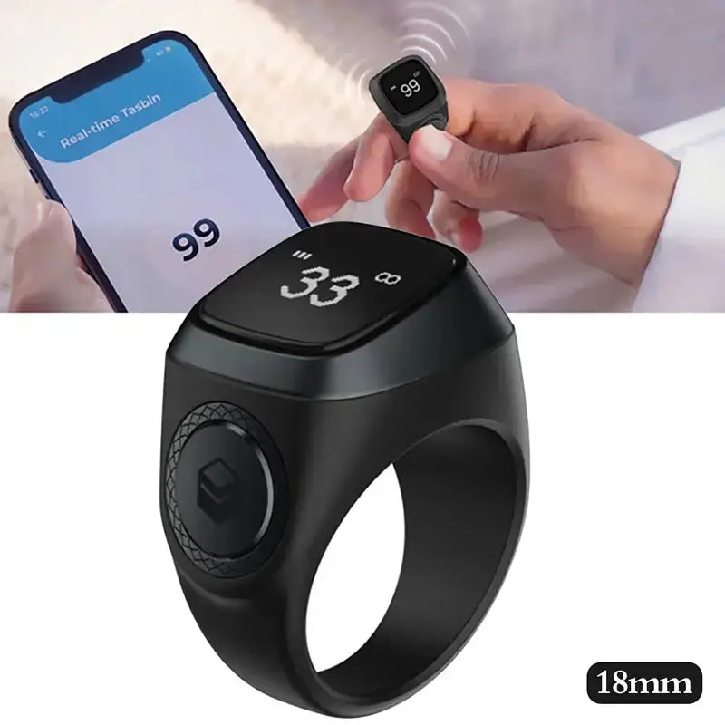 Smart Bluetooth Tasbih Ring For Muslims GLR SHOPPING