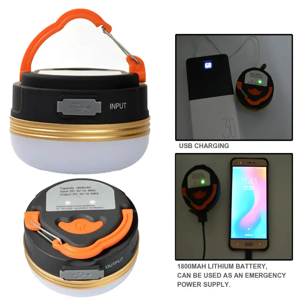 Rechargeable LED Camping Lantern GLR SHOPPING
