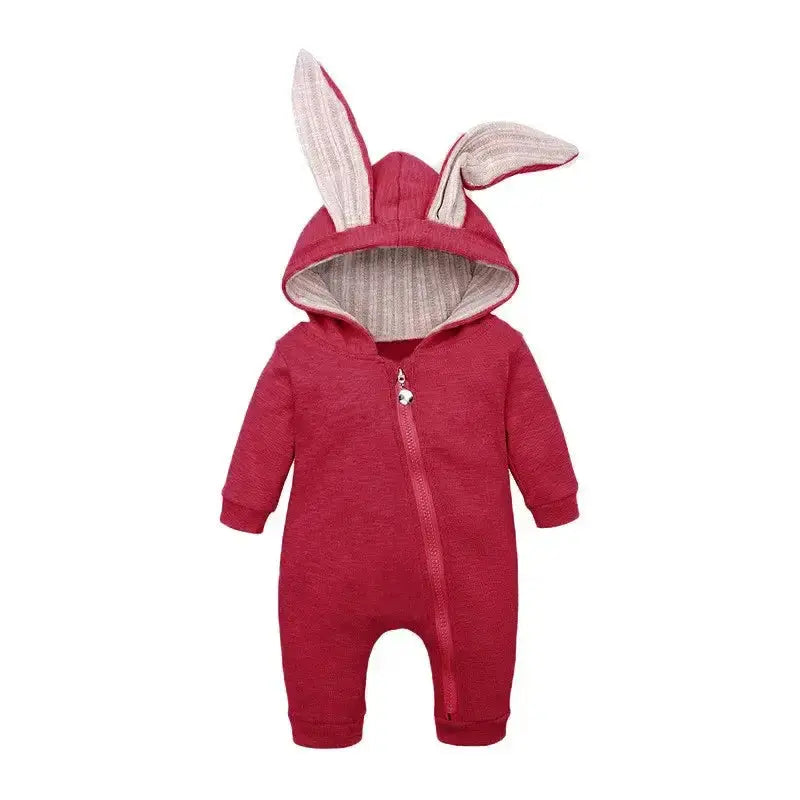 Rabbit Ear Hooded Baby Rompers GLR SHOPPING