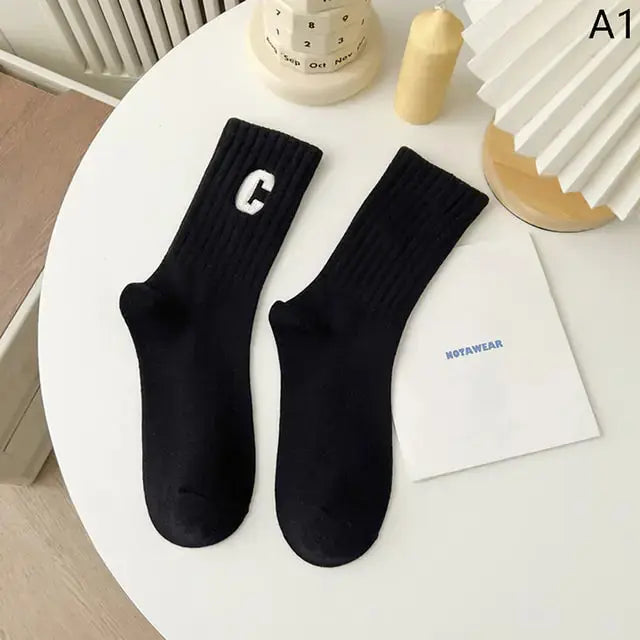 Women Tie-dye Middle Tube Socks GLR SHOPPING