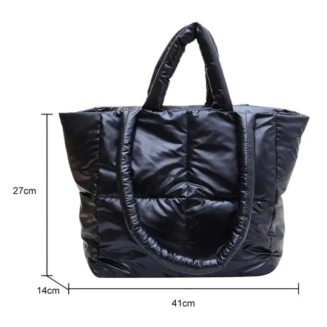 Fashion Large Tote Padded Handbags - GLR SHOPPING