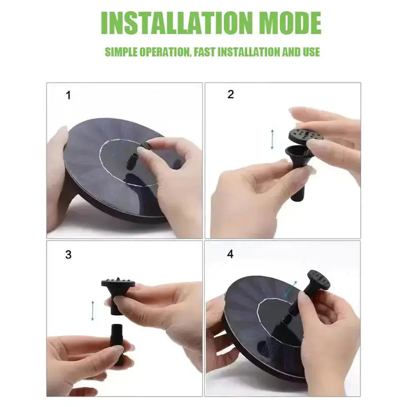 Solar Water Fountain GLR SHOPPING