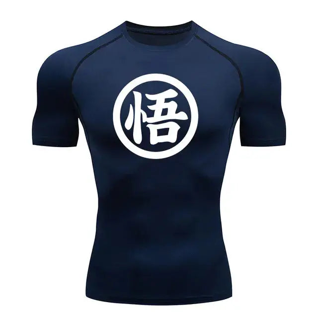 Anime Aesthetic Compression Shirt GLR SHOPPING