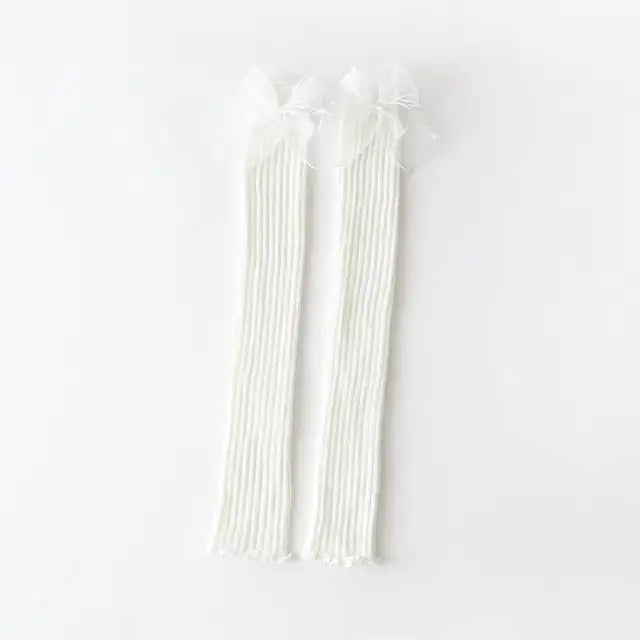 Japanese Lolita Bow Tie Leg Warmers GLR SHOPPING