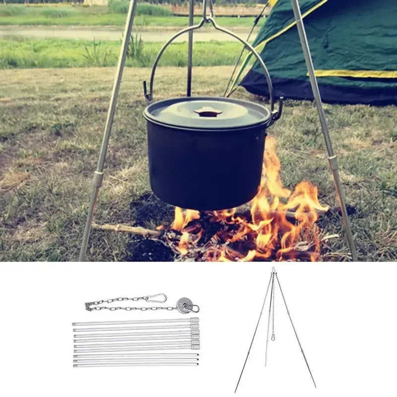 Outdoor Cooking Tripod GLR SHOPPING