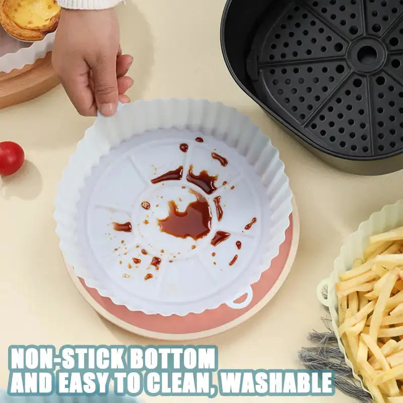 Silicone Air Fryer Baking Tray GLR SHOPPING