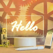 LED Message Night Light GLR SHOPPING