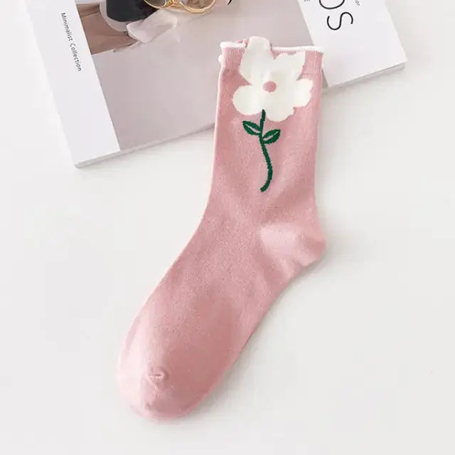 Women Tie-dye Middle Tube Socks GLR SHOPPING
