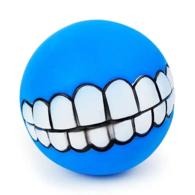 Pet Ball Teeth Silicon Chew Toys for Large Breeds GLR SHOPPING