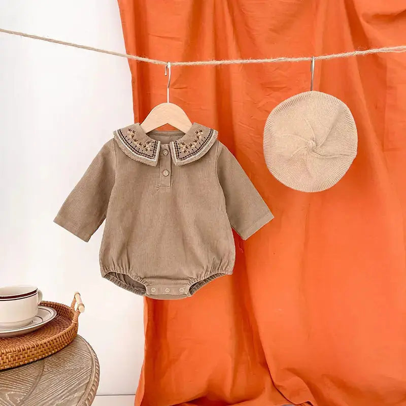 Spring Embroidered Baby Bodysuit GLR SHOPPING
