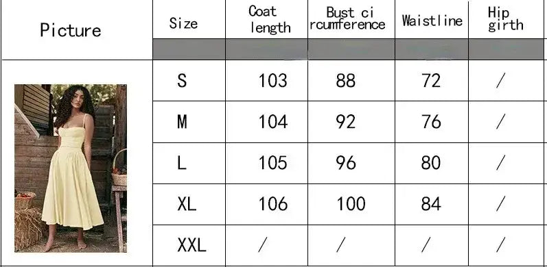 Dopamine Wear Suspender Dress French Retro Long Skirt GLR SHOPPING