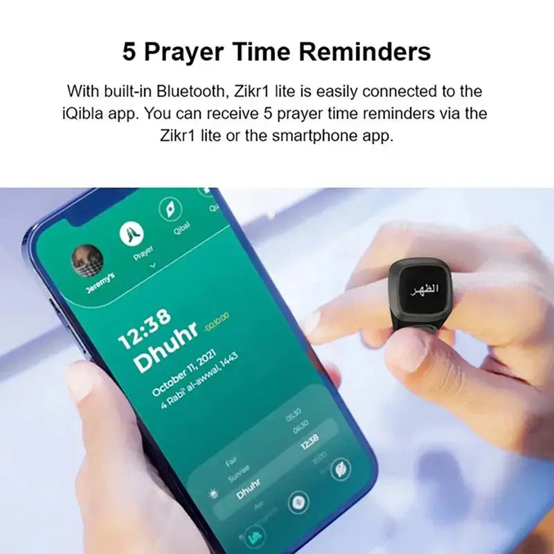 Smart Bluetooth Tasbih Ring For Muslims GLR SHOPPING