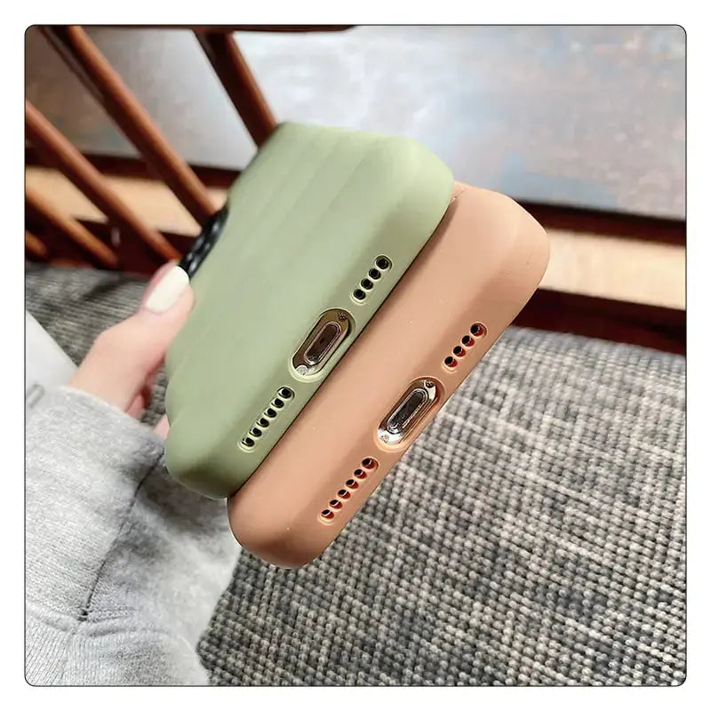 Jacket Puffer Bumper Matte Phone Case GLR SHOPPING