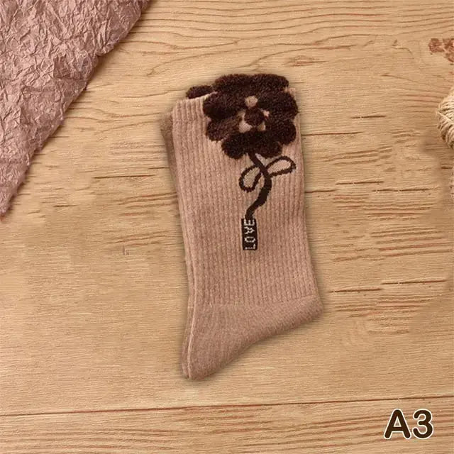 Women Tie-dye Middle Tube Socks GLR SHOPPING