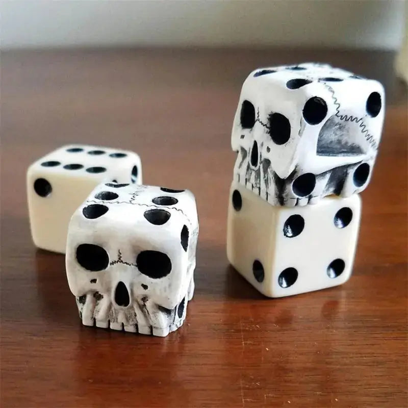 1Pcs 6-Sided Skull Dice GLR SHOPPING