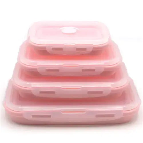 Silicone Rectangle Lunch Box Set GLR SHOPPING
