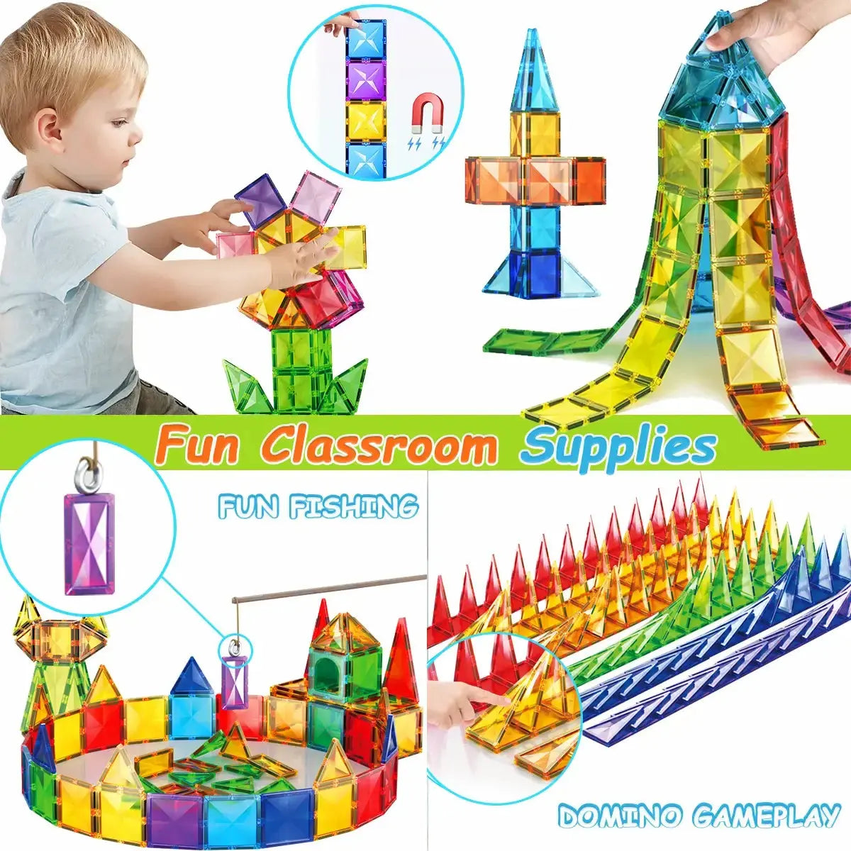 Magnetic Blocks Toys For Kids GLR SHOPPING