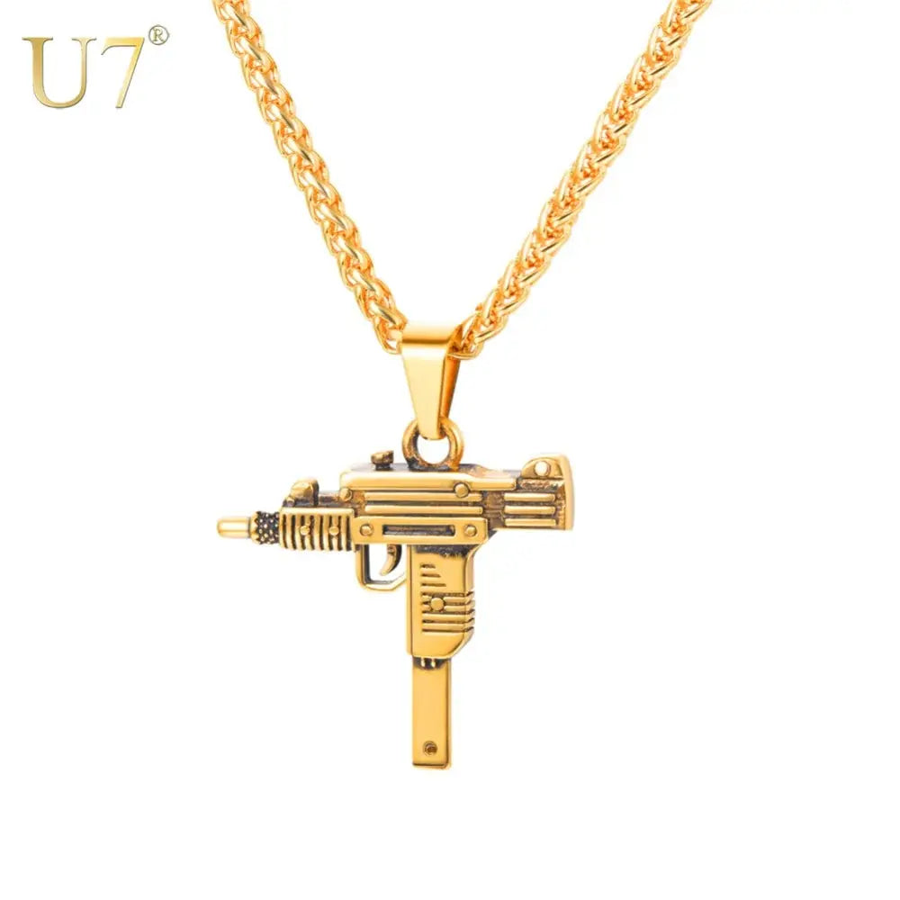Gun Necklace GLR SHOPPING
