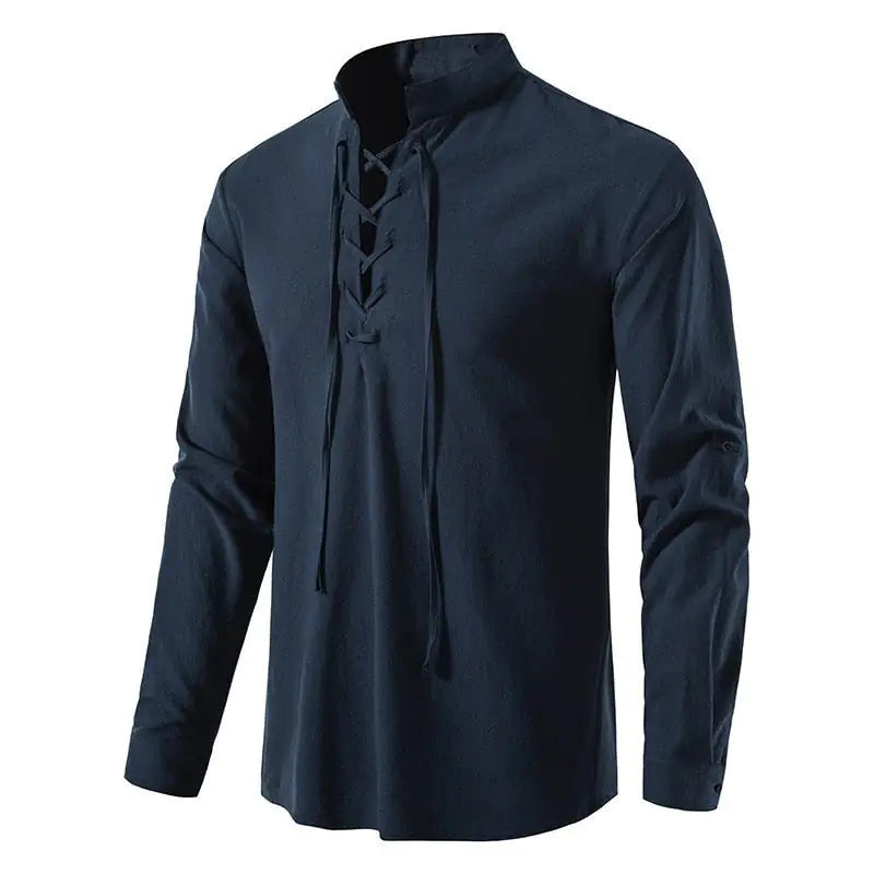 2023 New Men's Casual Blouse