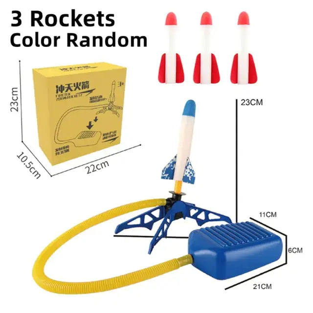 Children Outdoor Air Rocket Foot Launcher GLR SHOPPING
