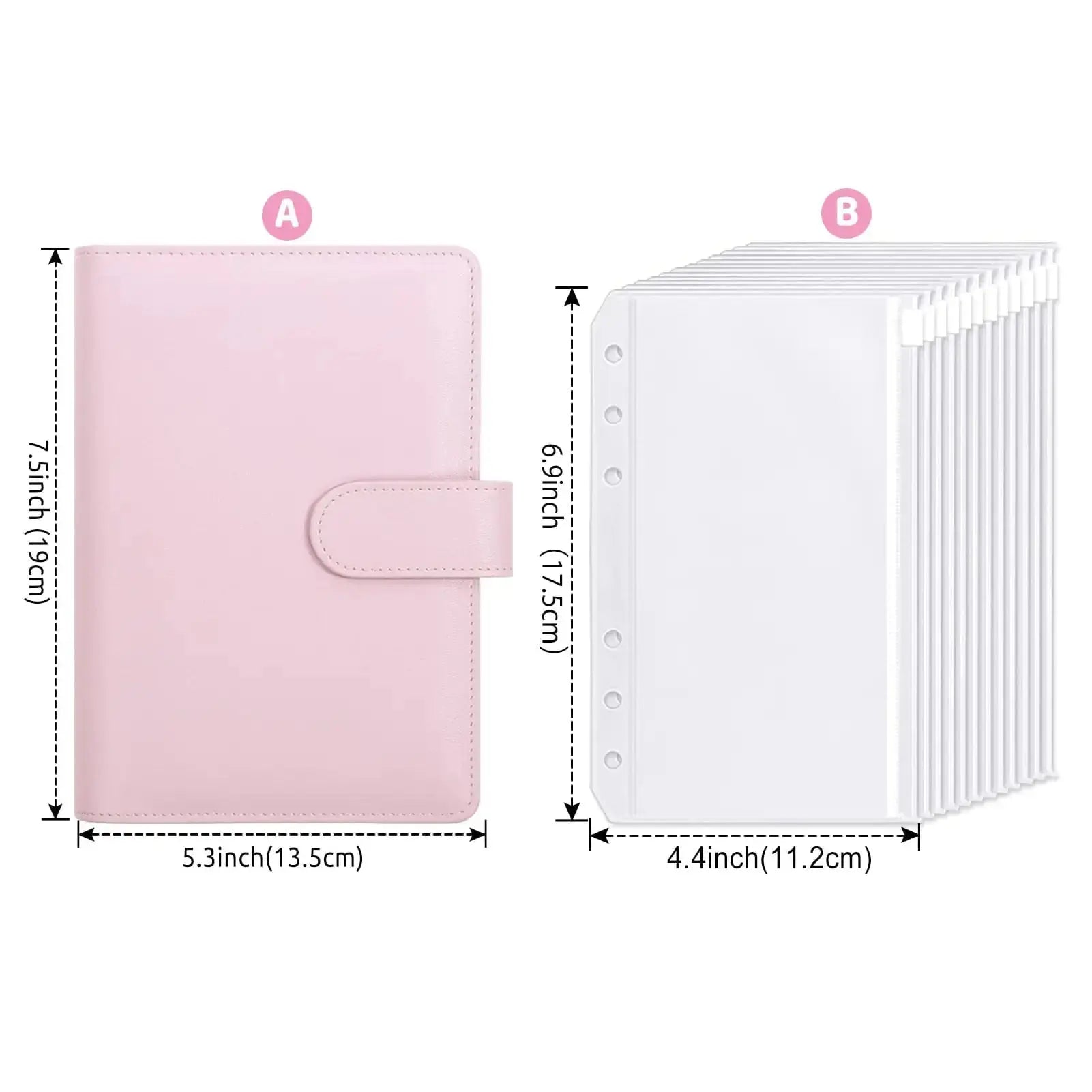 A6 Leather Budget Binder GLR SHOPPING