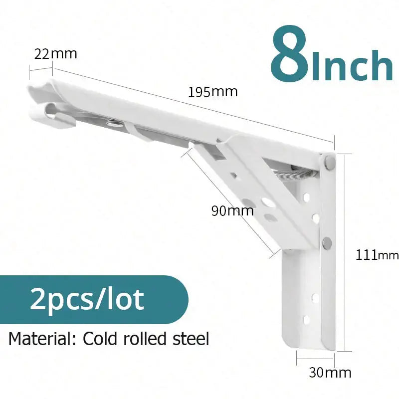 Folding Shelf Brackets Heavy Duty GLR SHOPPING
