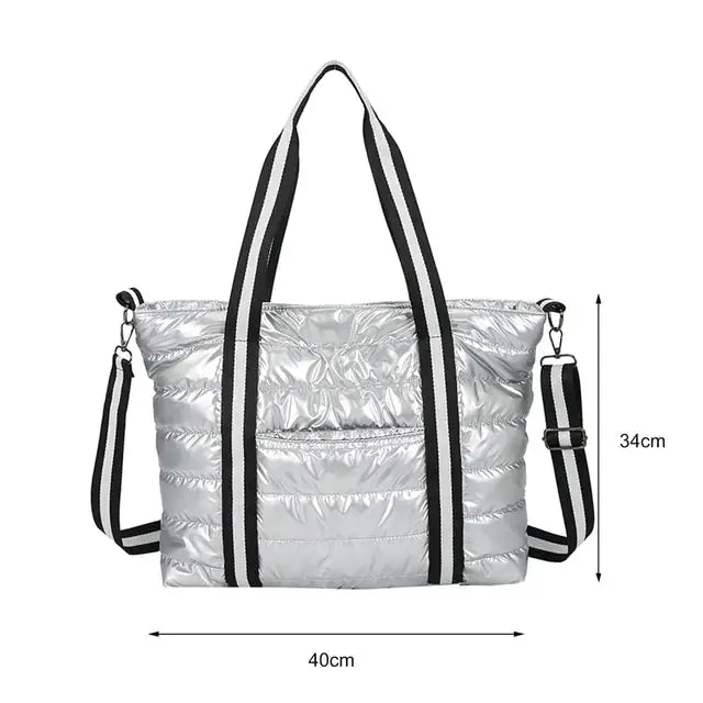 Fashion Large Tote Padded Handbags - GLR SHOPPING