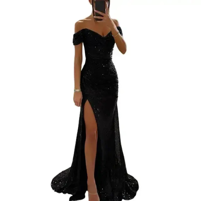 Sequined Elegant Dress GLR SHOPPING