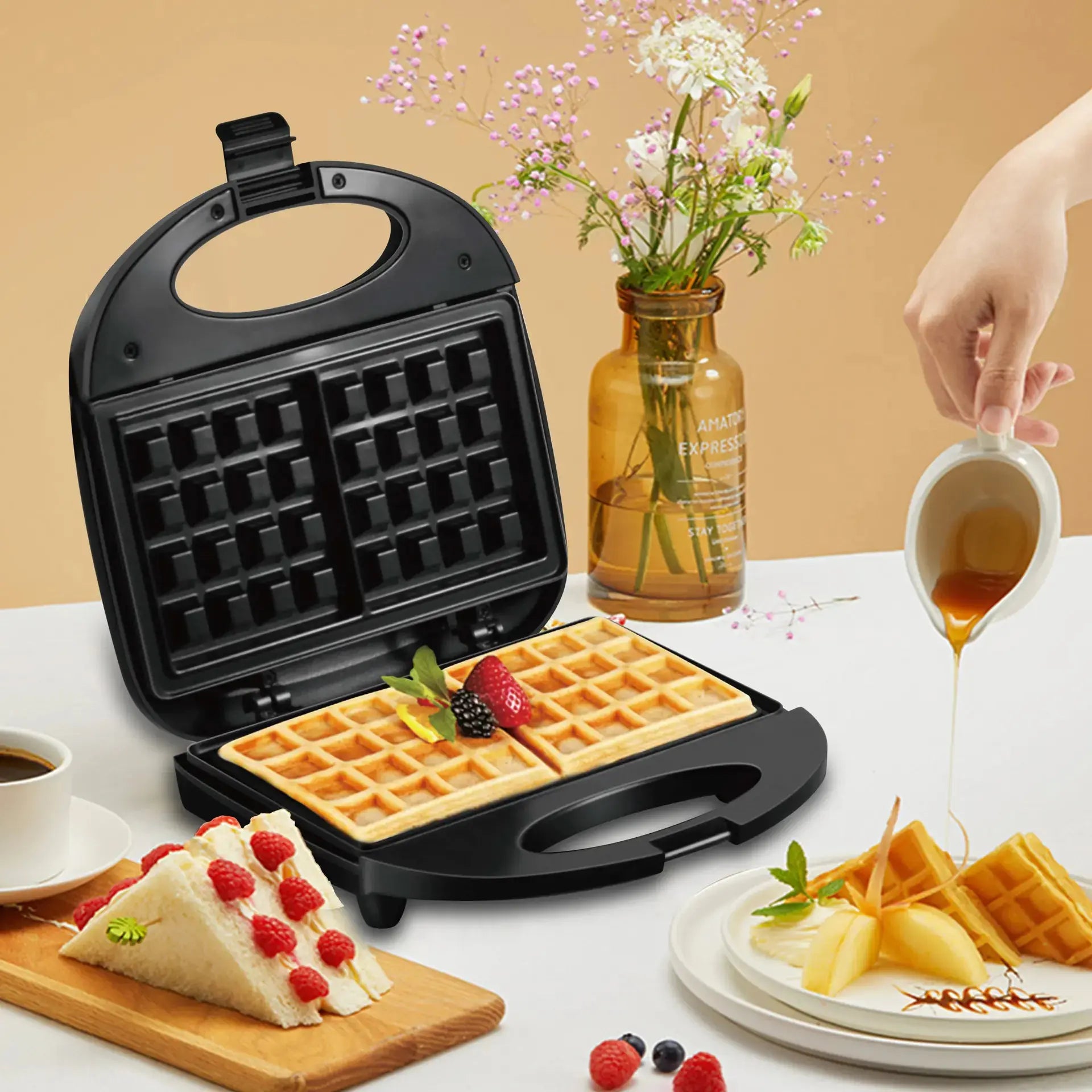 Waffle & Sandwich Maker GLR SHOPPING