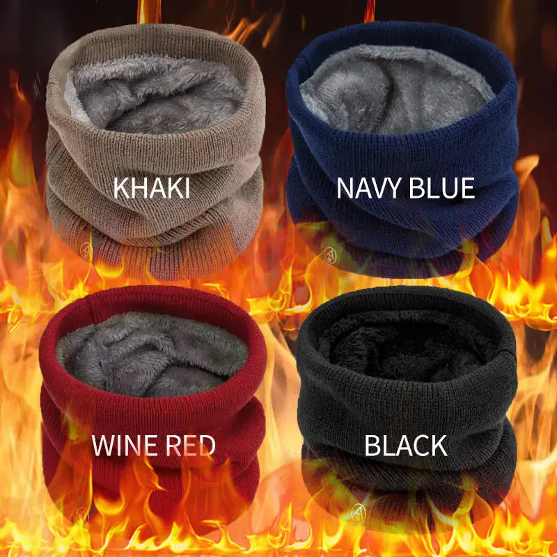 Unisex Thick Knit Wool Scarf GLR SHOPPING