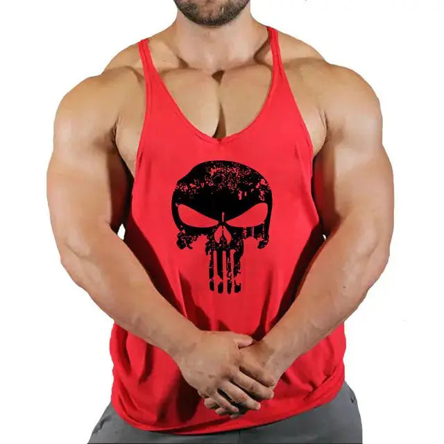Bodybuilding Suspenders Shirt for Men - GLR SHOPPING