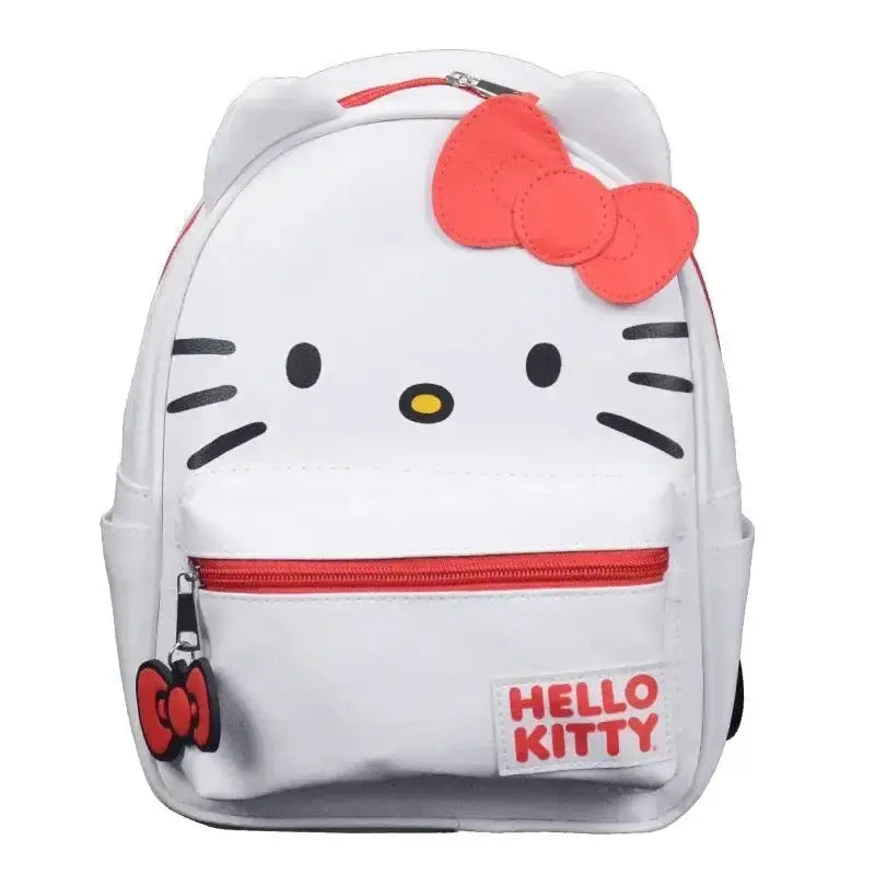 Red White Bow Backpack Bag GLR SHOPPING