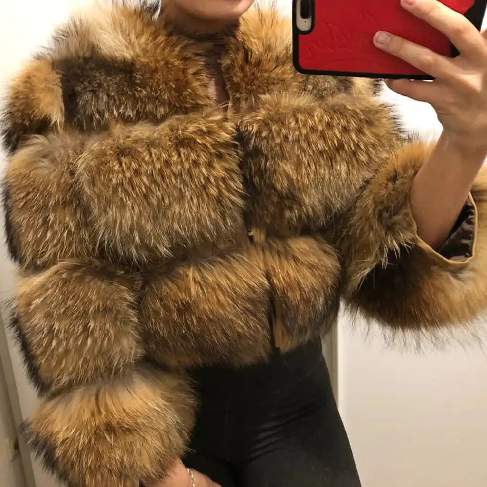 Picture Perfect Thick Fur Coat GLR SHOPPING