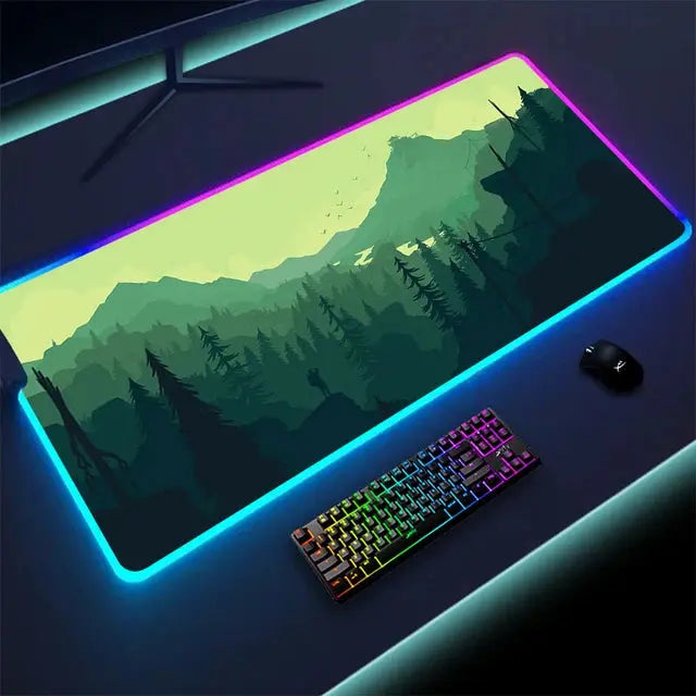 Luminous LED Lighting Mouse Pad GLR SHOPPING