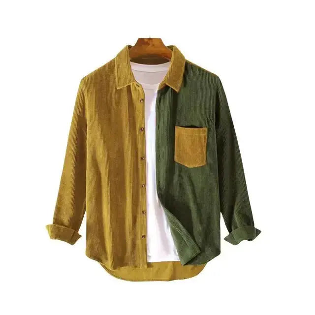 Cargo Corduroy Men's Long Sleeve GLR SHOPPING