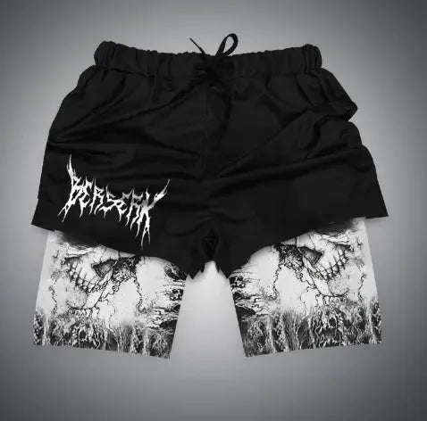 2 in-1 Compression Shorts for Men - GLR SHOPPING